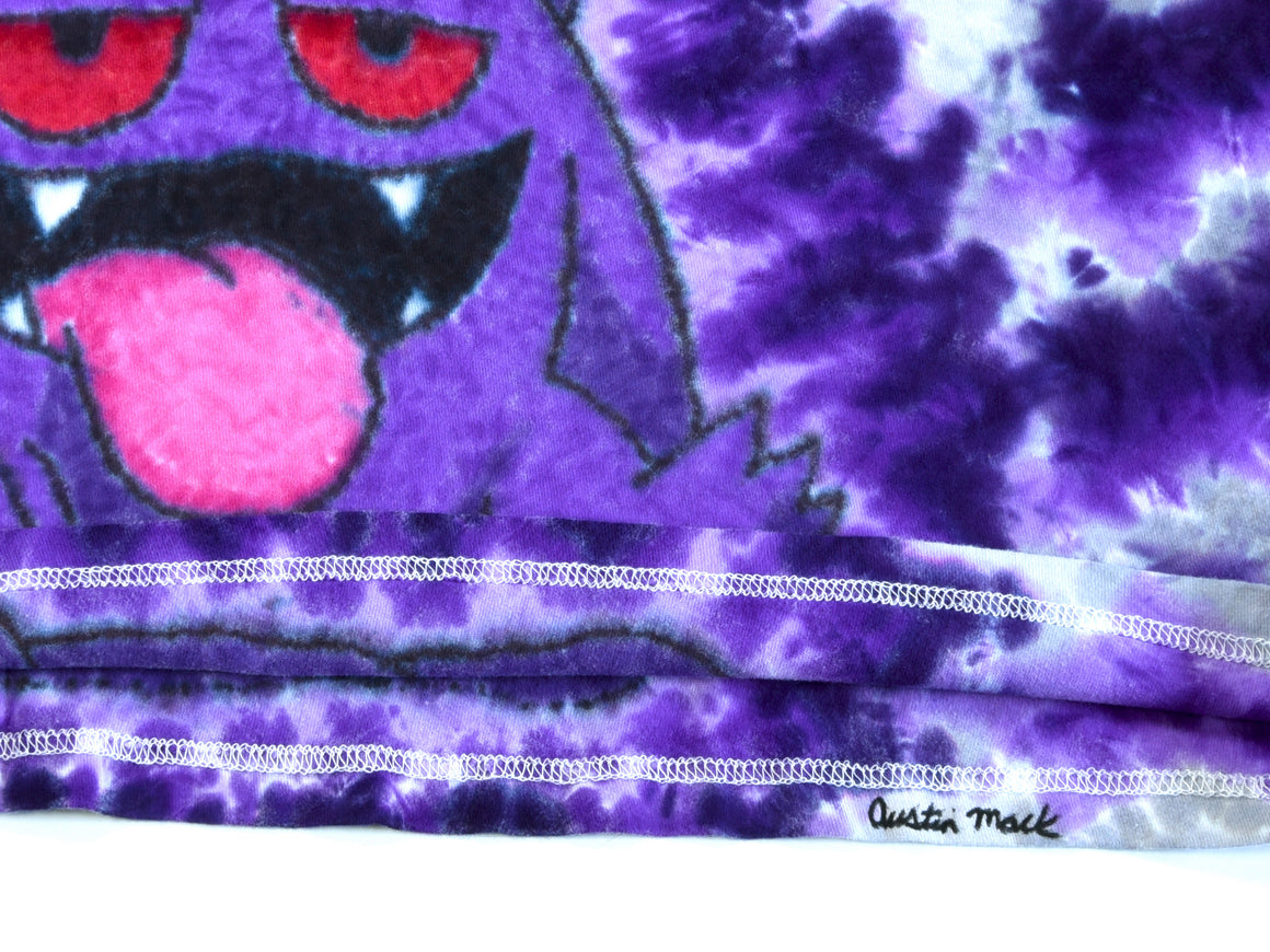 Medium Tie Dye T-Shirt - Gengar