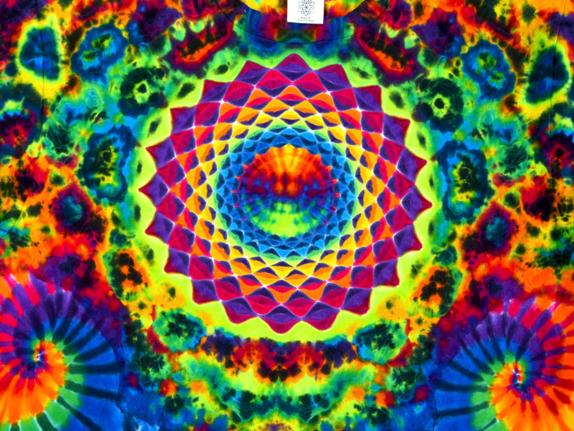 Medium Tie Dye T-Shirt - Rainbow Super Combo