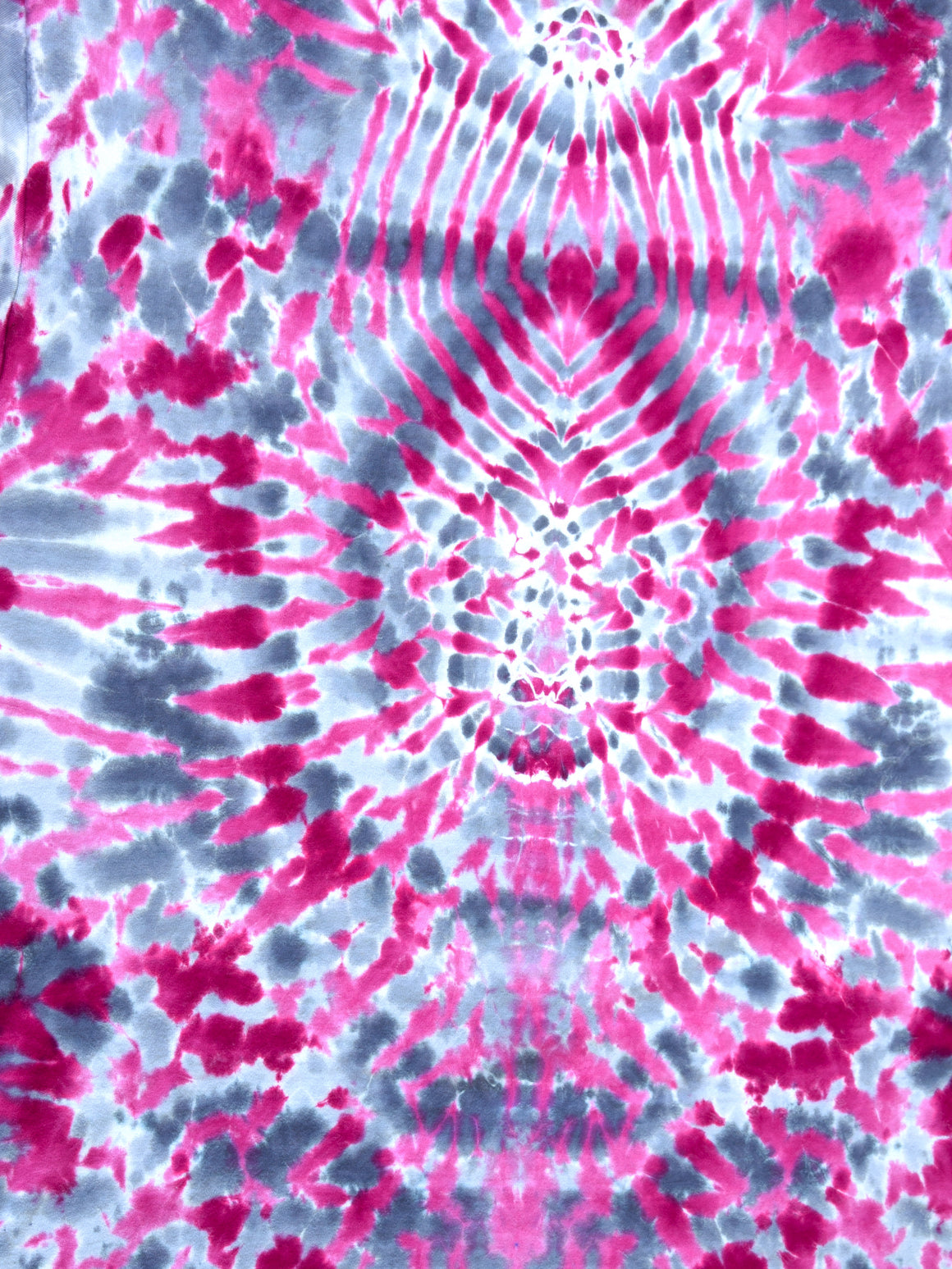 XL - Short-sleeve Tie Dye T-Shirt - "Ah!"