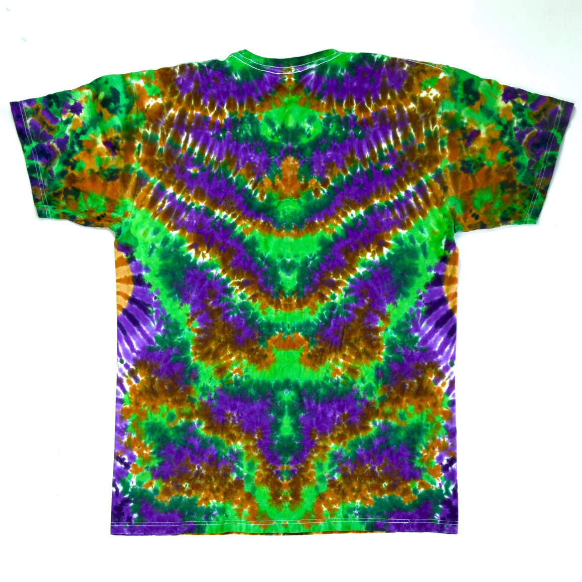 L - Purple Forest Super Combo Short-sleeve Tie Dye T-Shirt