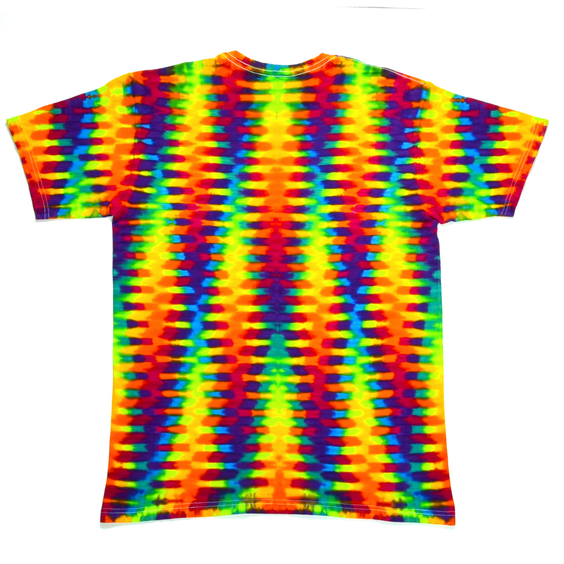 Medium - "The Trippy Weaver" Fluorescent Digital Camo - Short Sleeve Tie Dye T-Shirt