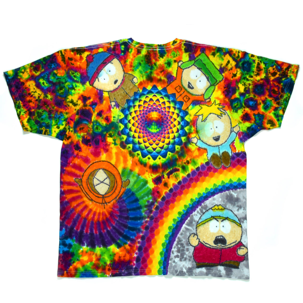 XXL - "Hippie Invasion" Short-sleeve Tie Dye T-Shirt