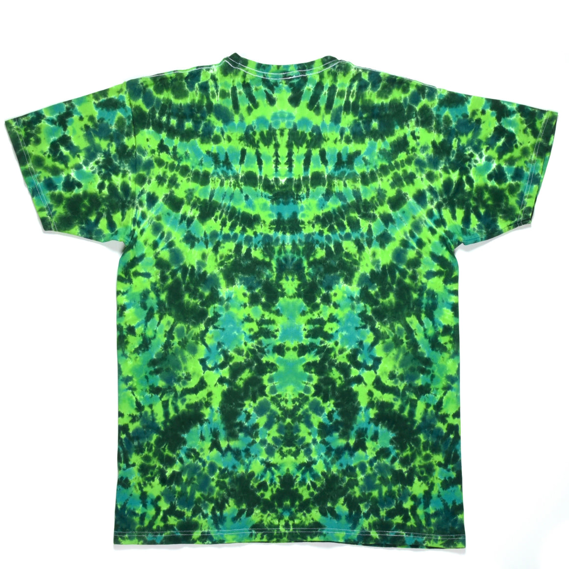 L - "Face Experiment" Short-sleeve Tie Dye T-Shirt