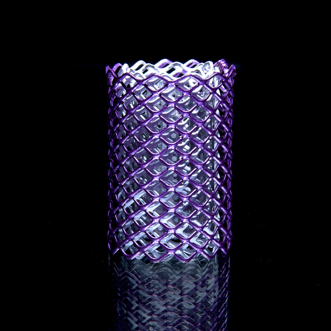 Mamba Guardz - Custom Nozzle Heat Shield for Blazer Big Shot & Vector Nitro - Metallic Purple/White