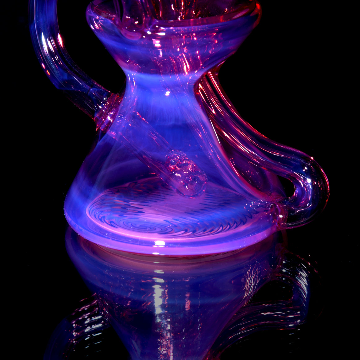 Worked Full-size Two & Through Double-uptake Floating Recycler - Karmaline - 10mm Female