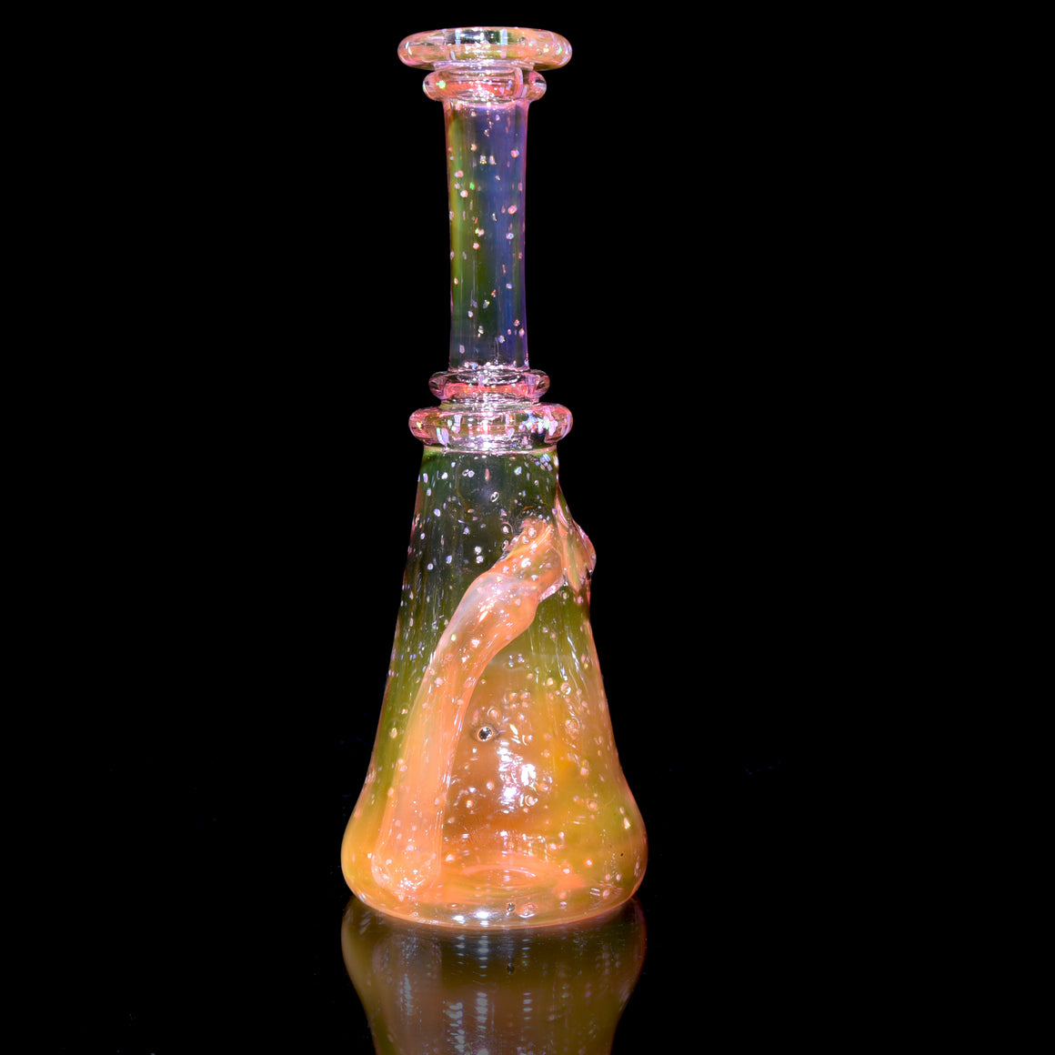 Fully-Crushed Opal Jammer - Gold Fume - 10mm Female