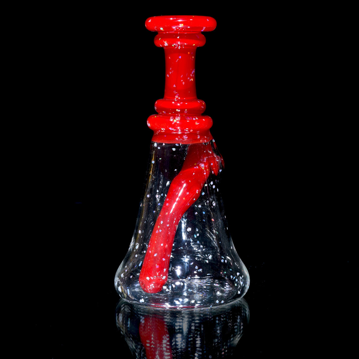 Fully-Crushed Opal Jammer - Red - 10mm Female