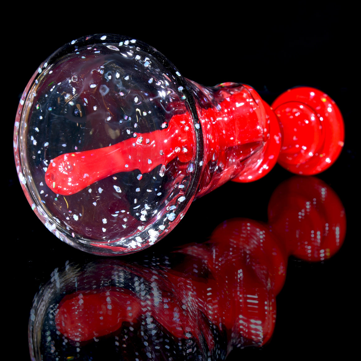 Fully-Crushed Opal Jammer - Red - 10mm Female