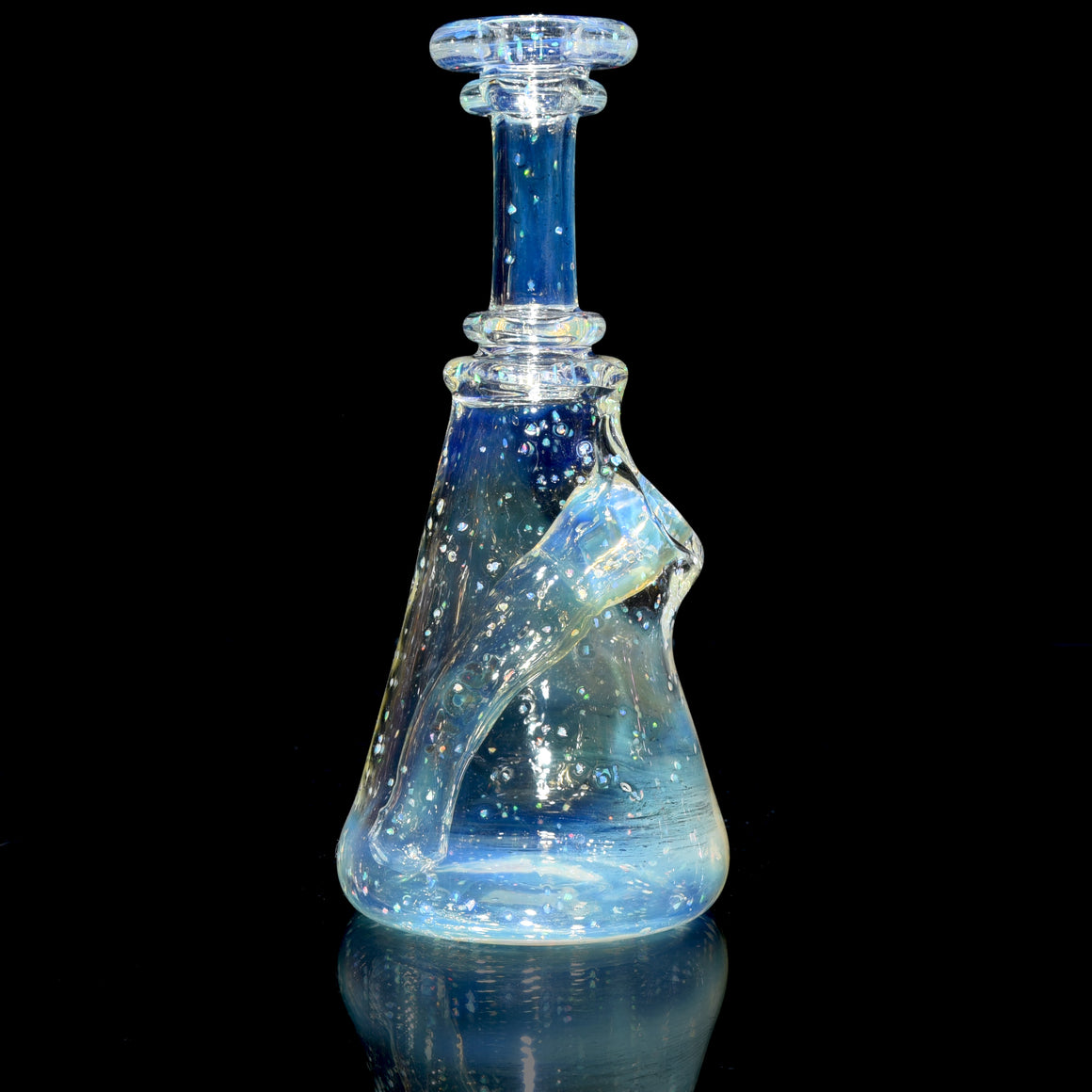 Fully-Crushed Opal Jammer - Silver Fume - 14mm Female