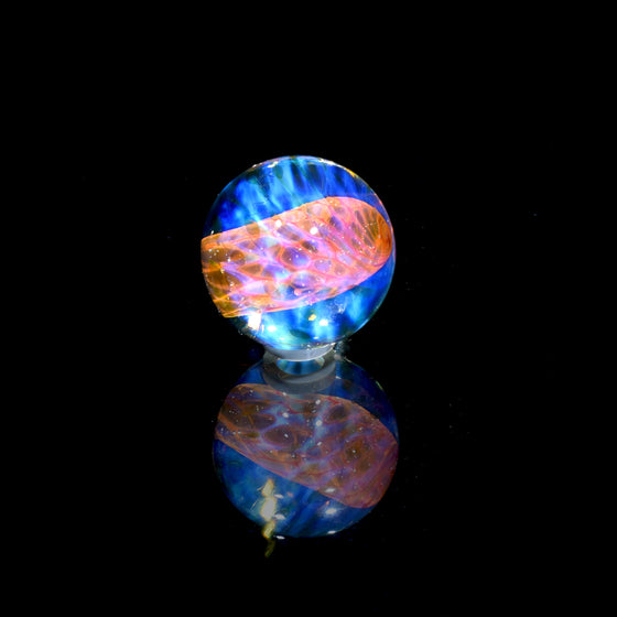 "UV Light Vibration" - 26mm Topper Marble