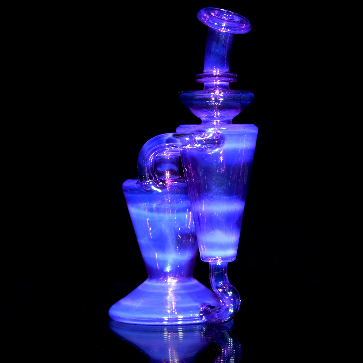 Classic Single-uptake Floating RBR-style Recycler - Royal Jelly - 10mm Female