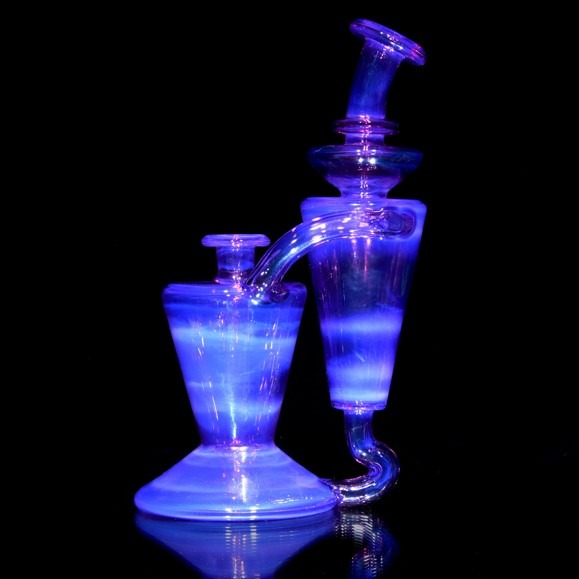 Classic Single-uptake Floating RBR-style Recycler - Royal Jelly - 10mm Female