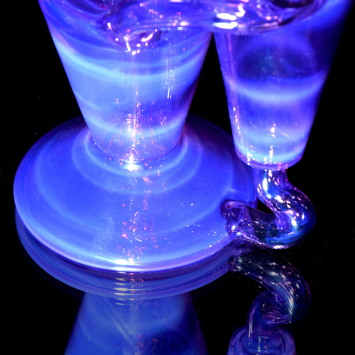 Classic Single-uptake Floating RBR-style Recycler - Royal Jelly - 10mm Female