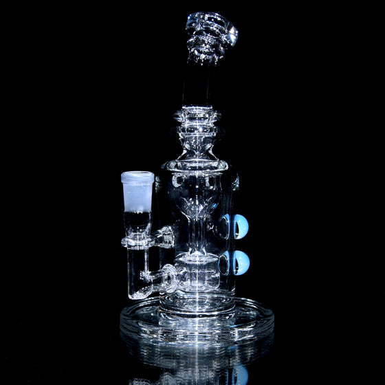 Mini Narrow Can Double-uptake Tornada Recycler - Titan - 14mm Female