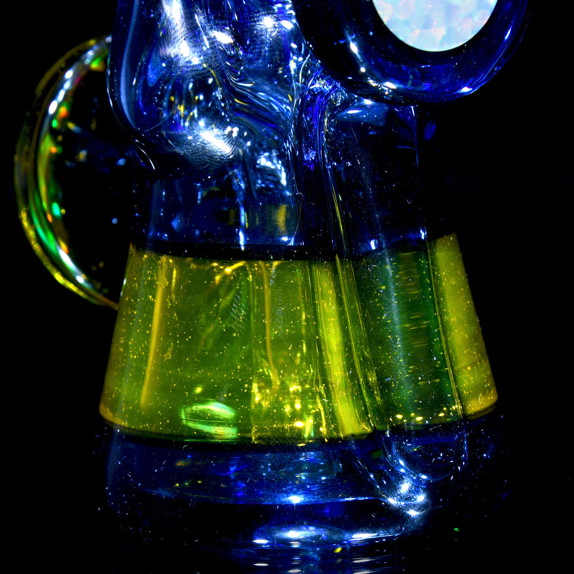 Collab - CFL Reactive Double-uptake Rycycler - Terps/Blue Dream - 14mm Female