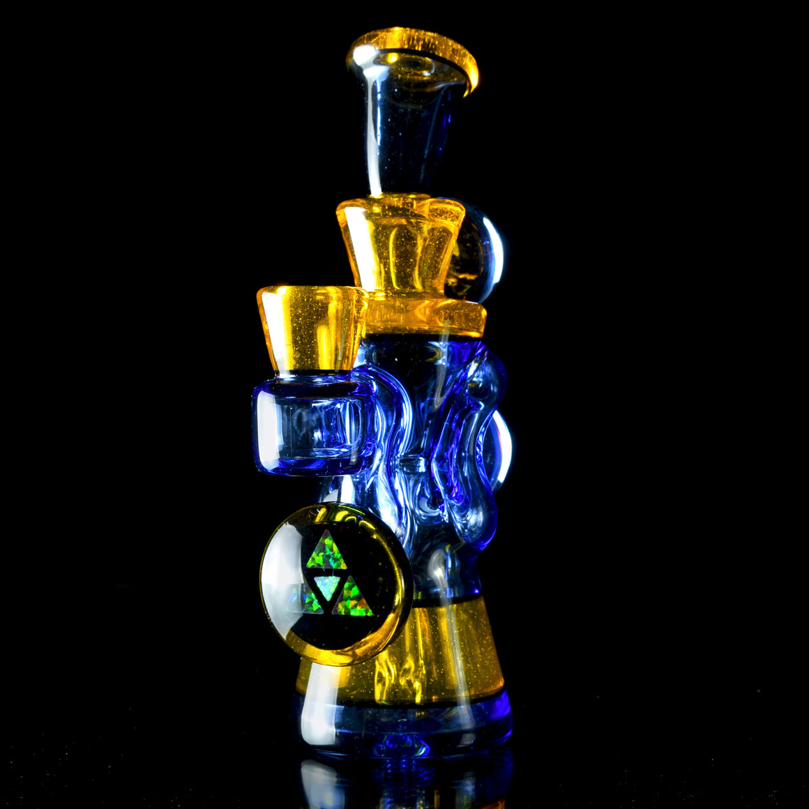 Collab - CFL Reactive Double-uptake Rycycler - Terps/Blue Dream - 14mm Female