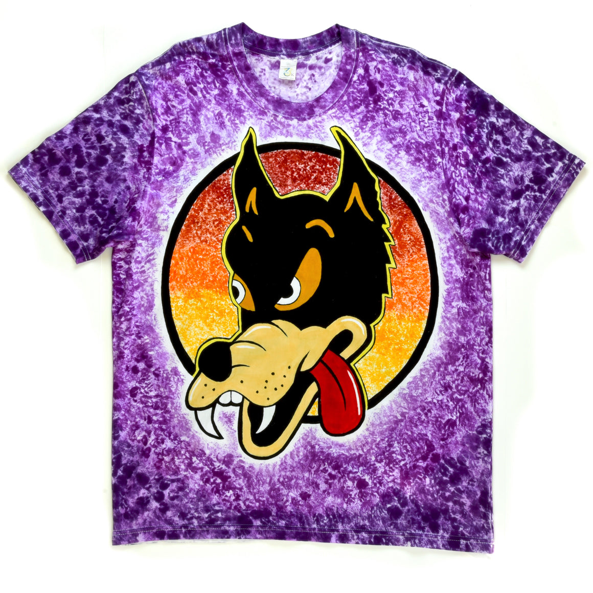 XL - Hand-dyed T-Shirt - Grateful Dead Dire Wolf