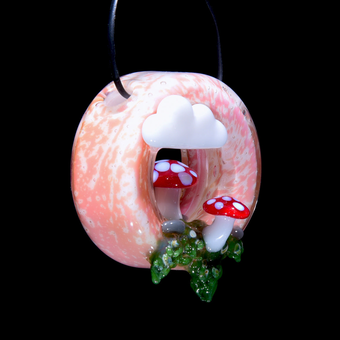 Colorform Scenery Pendant - Cloud & Mushrooms