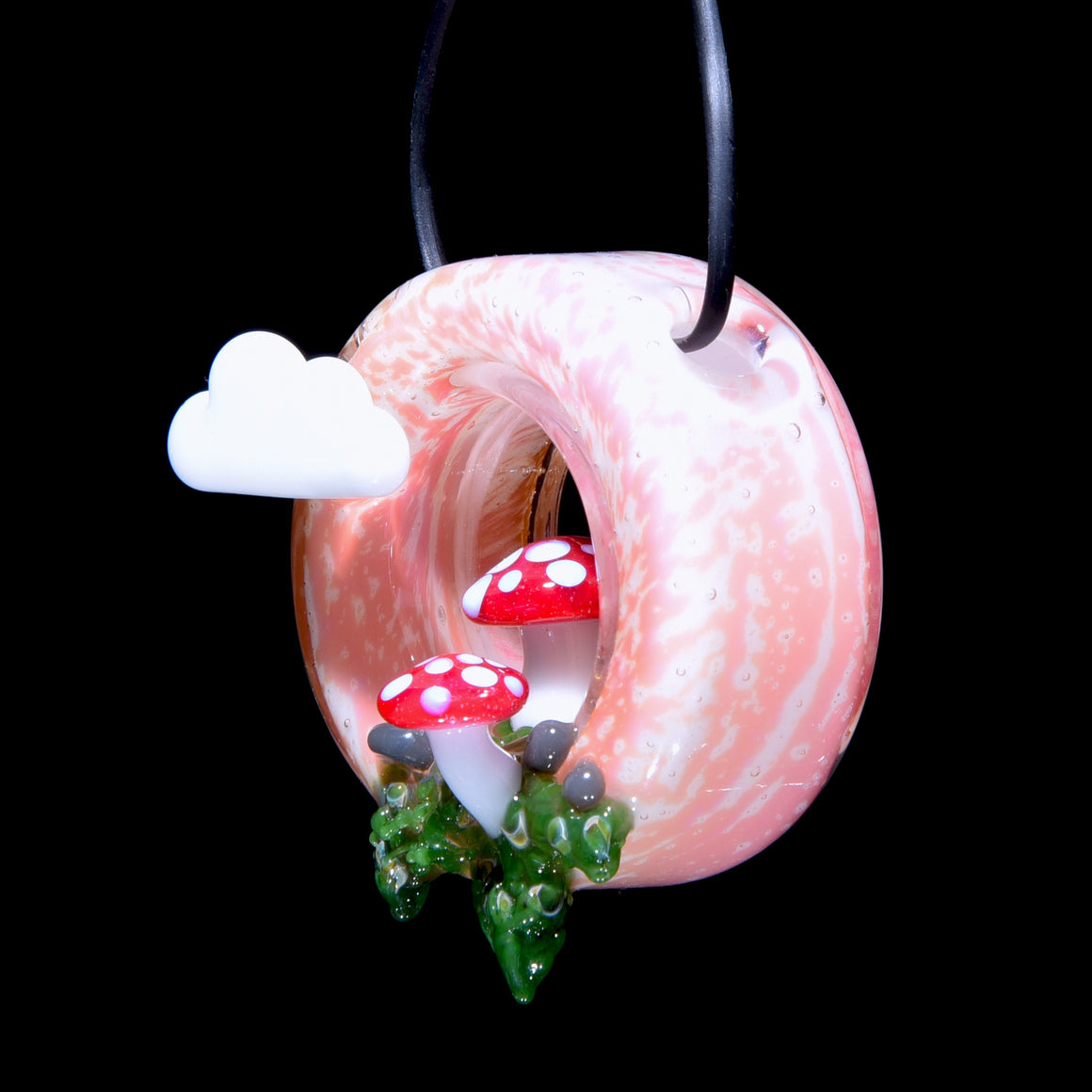 Colorform Scenery Pendant - Cloud & Mushrooms