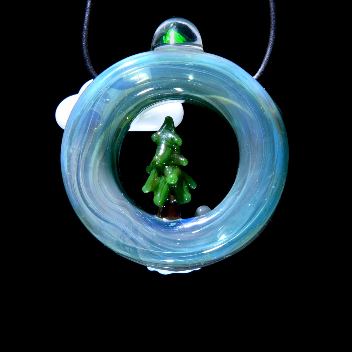 Colorform Scenery Pendant - Cloud & Trees w/ Waterfall