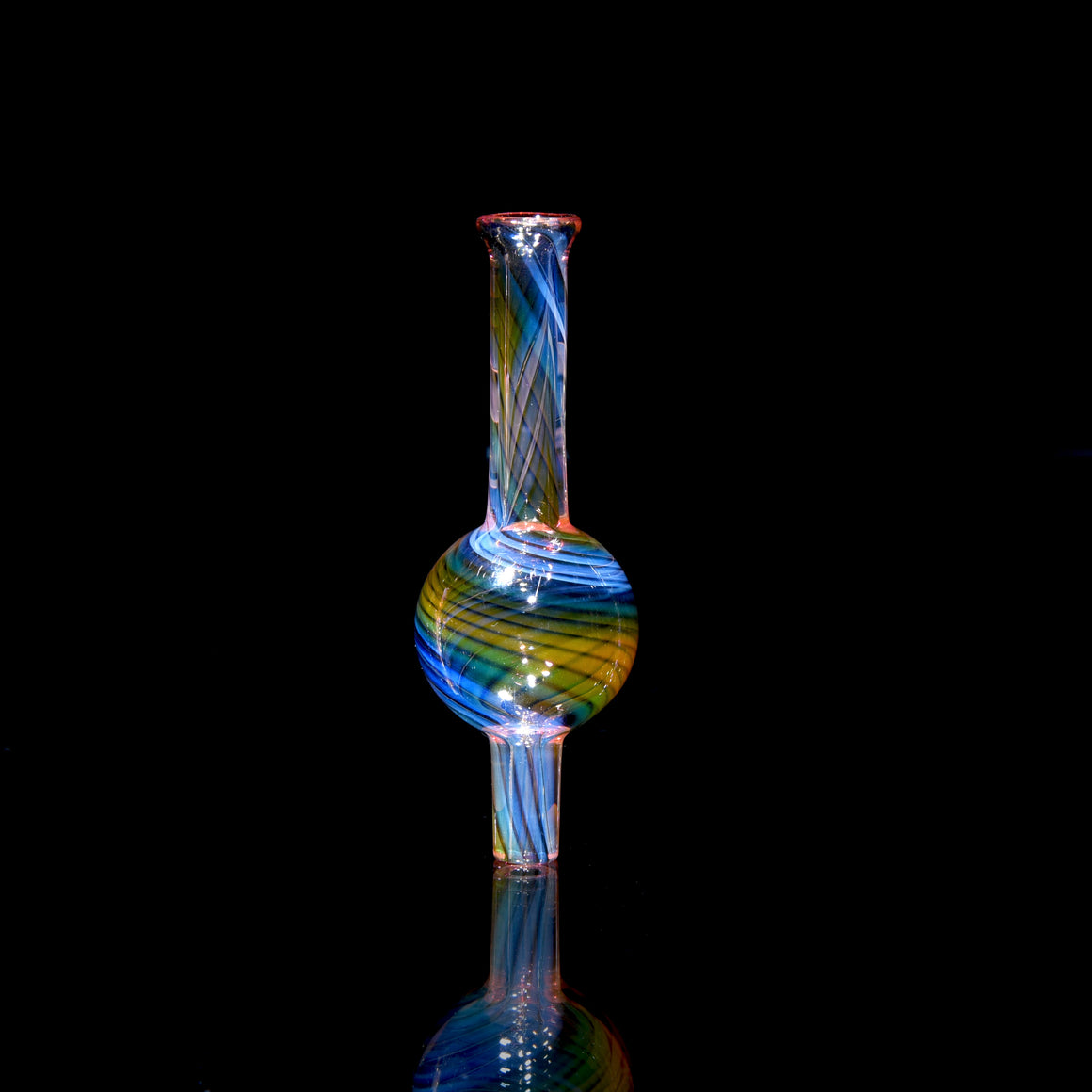 Fully-worked Fumed Bubble Cap