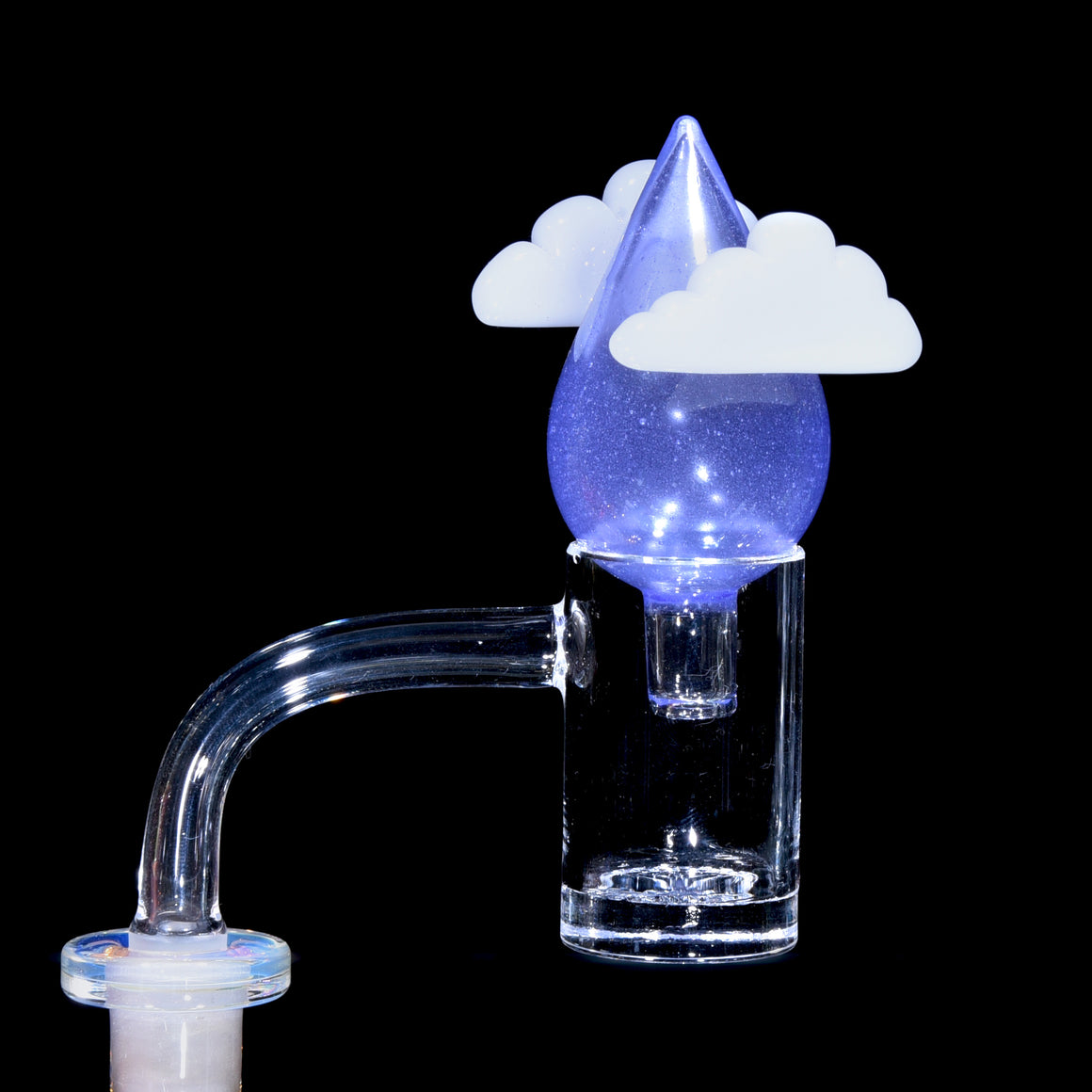 Clouds & Raindrop Bubble Cap