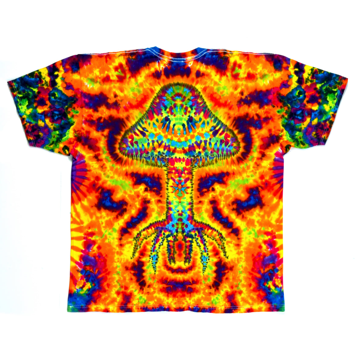 XXL - Rainbow Super Combo Short-sleeve Tie Dye T-Shirt