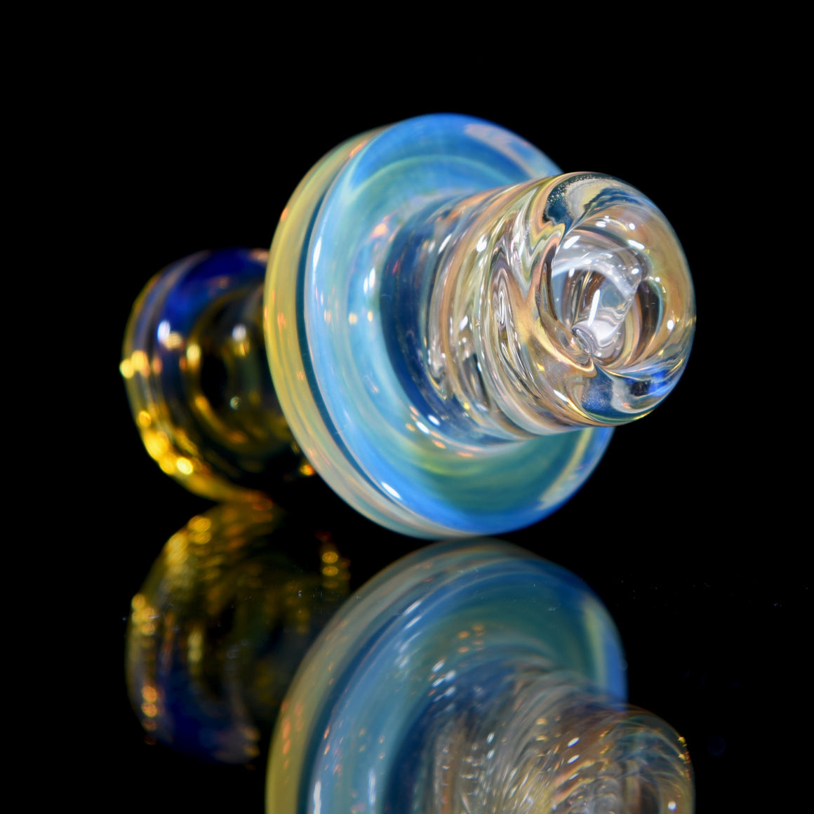 Gold & Silver-fumed Dual-hole Spinner Cap